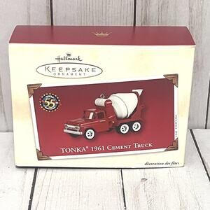 Hallmark Keepsake Tonka 1961 Cement Truck Die Cast Metal- 2002